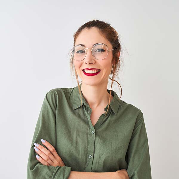 Young woman smiling